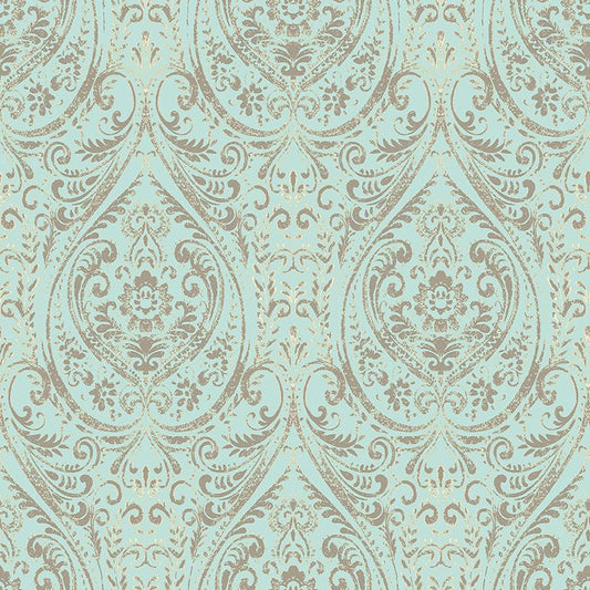 【サンプル】はがせる 壁紙 シール 「NU WALLPAPER」 Nomad Damask Peel and Stick WALLPAPER / NU2079