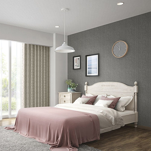 生のり付き【15mパック】国産壁紙 クロス / サンゲツ / ブラック RE-55140 FE-76198