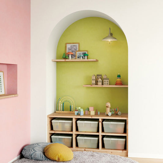 のりなし【50m巻】国産壁紙 クロス / サンゲツ / グリーン RE-55149 FE-76214