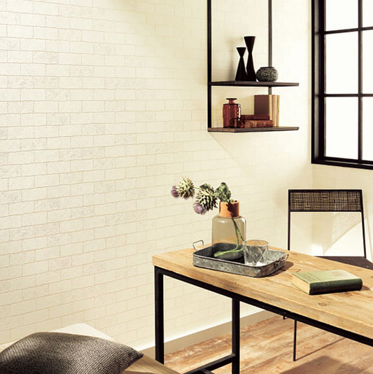 のりなし【1m単位切り売り】国産壁紙 クロス / サンゲツ / レンガ柄 RE-55682 FE-76643