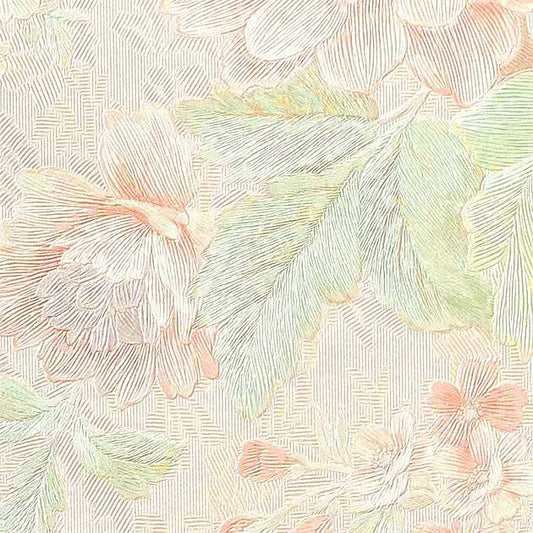 【サンプル】国産壁紙 クロス / サンゲツ / 花柄 RE-55923 FE-76785