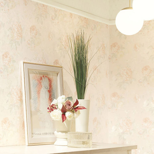 生のり付き【1m単位切り売り】国産壁紙 クロス / サンゲツ / 花柄 RE-55923 FE-76785