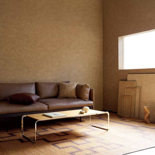 RF-3026 壁紙 のりなし クロス / ルノン / フレッシュ イエローの無地【1m単位切り売り】