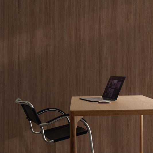 RF-3085 RH-9198 壁紙 のりなし クロス / ルノン / フレッシュ ダーク木目【50m巻】