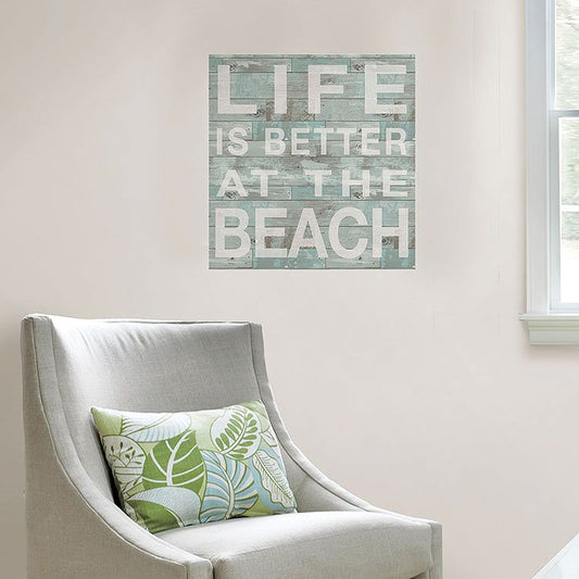 ウォールステッカー WALL POPS! / ウォールポップス Better at the Beach ウォールステッカー WALL Quote / DWPQ2166