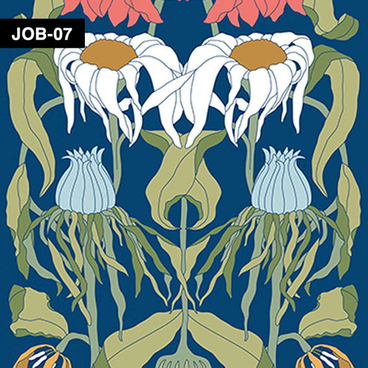 【切売】輸入壁紙 NLXL ARCHIVES WALLPAPER BY STUDIO JOB / Withered Flowers Color JOB-07