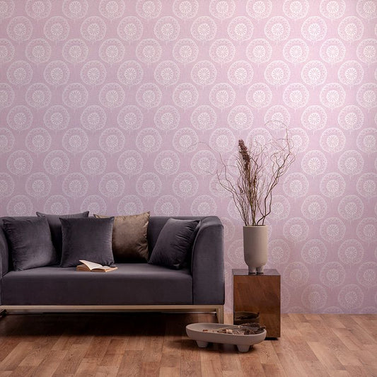 輸入壁紙 Texdecor CASAMANCE / テックスデコ ピンク ダマスク / RENA / 131125