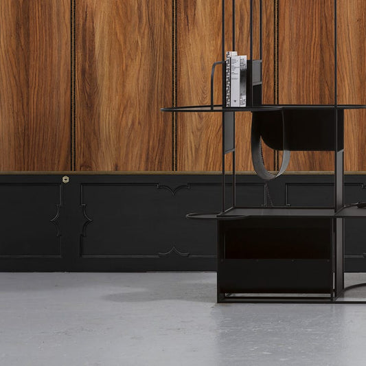 輸入壁紙 NLXL CANE WEBBING / WAINSCOTING BLACK BY MR & MRS VINTAGE MRV-24