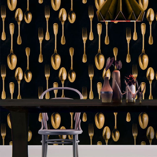 輸入壁紙 MINDTHEGAP / マインド・ザ・ギャップ / CUTLERY Brass / WP20246