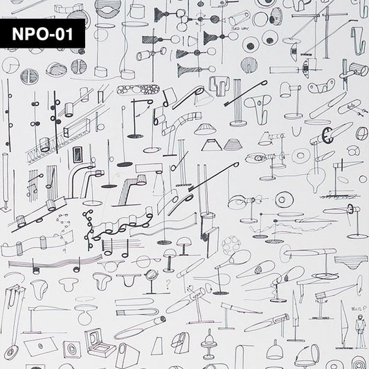 【切売】輸入壁紙 NLXL LAB Neil Poulton Sketched Wallpaper / NPO-01