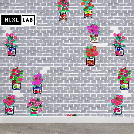 輸入壁紙 NLXL LAB Paola Navone Gerani Wallpaper PNO-10