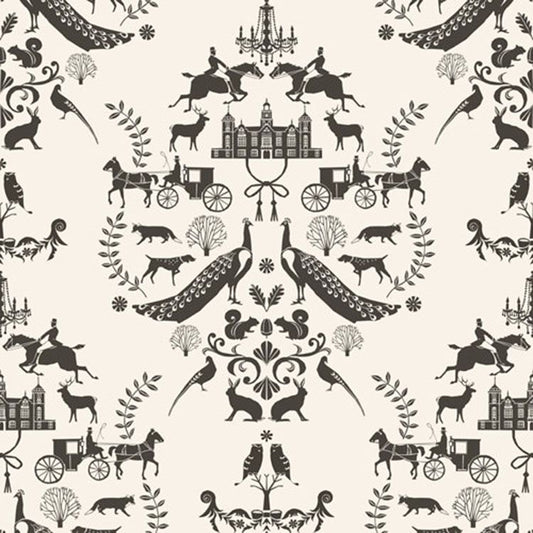 【切売】輸入壁紙 yukari sweeney ユカリ・スウィーニィ / Lord of the Manor WP-LOTM-03 / Snowdrop