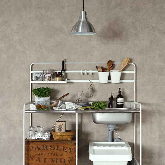 コンクリート柄 リメイク シート シール のように 貼るだけ 【幅50cm×1ロール(30m)単位】 モルタル グレージュ FC-05