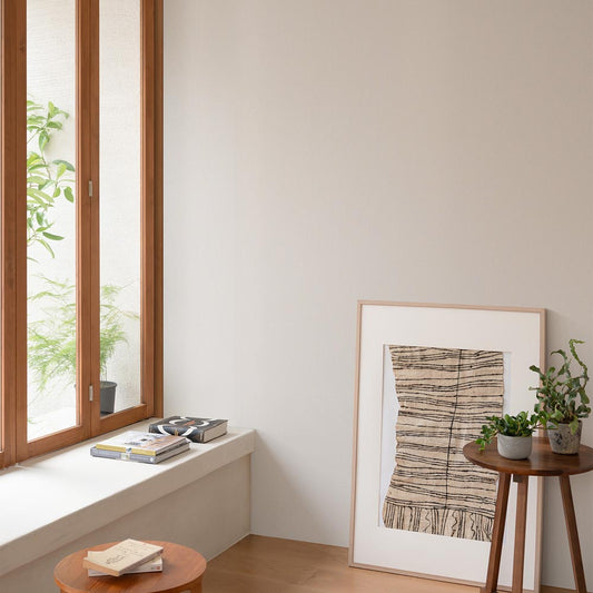 生のり付き【15m+施工道具セット】お買い得 国産壁紙 クロス / ルノン / ベージュ RM-802