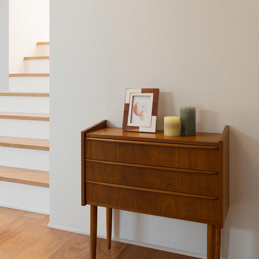 生のり付き【30mパック】お買い得 国産壁紙 クロス / ルノン / ベージュ RM-803