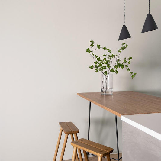 生のり付き【1m単位切り売り】お買い得 国産壁紙 クロス / ルノン / ライトグレー RM-827