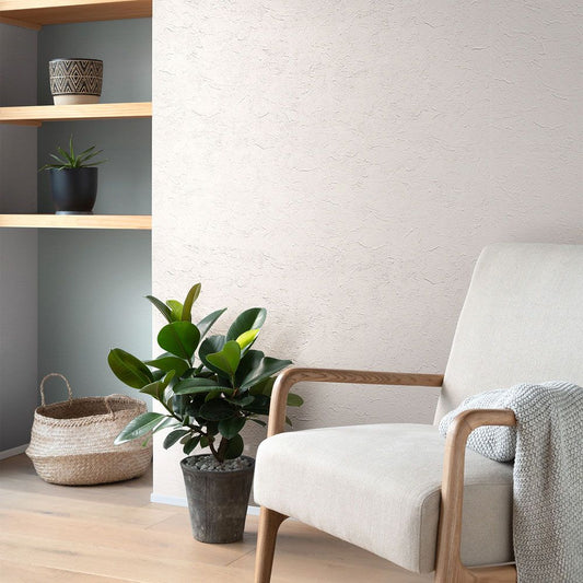 生のり付き【30m+施工道具セット】お買い得 国産壁紙 クロス / ルノン / 白の塗り壁調 RM-840