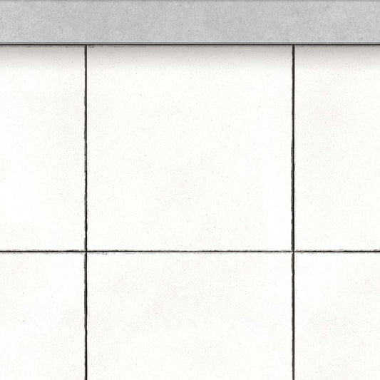 【サンプル】はがせる壁紙 シールタイプ Room No.0 ローワーウォールシート Lower wall sheet 正方形タイル TRN-LWS02