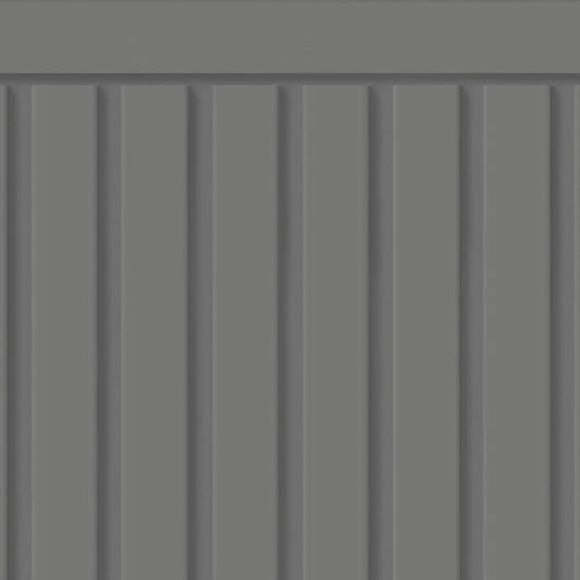 【サンプル】はがせる壁紙 シールタイプ Room No.0 ローワーウォールシート Lower wall sheet スラットウォール TRN-LWS07 チャコールグレー