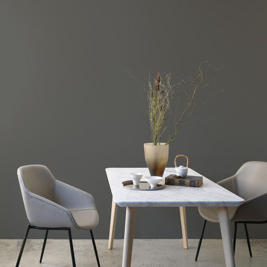 はがせる壁紙 のりなしタイプ Room No.0 モノトーン (49cm×3mサイズ) NRN-MT05 チャコールグレー