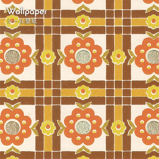 【サンプル】はがせる壁紙 シールタイプ レトロトレ Reビンテージウォールペーパー TRT-VW31 マザーグース