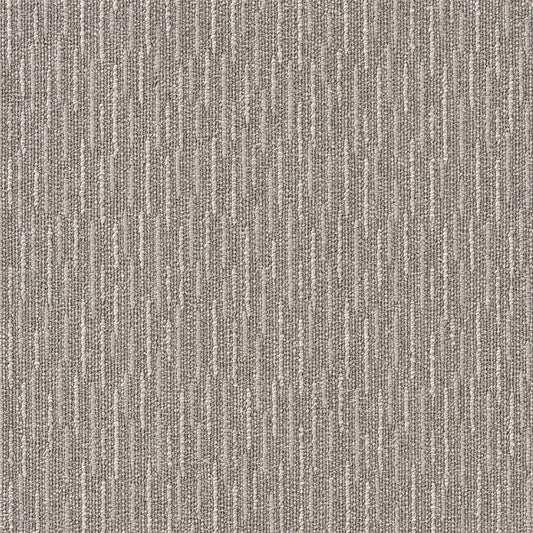 【サンプル】洗えるタイルカーペット 東リ ファブリックフロア スクエア2100 サイザループ FF2107 シルバー 吸着タイプ 床暖房対応