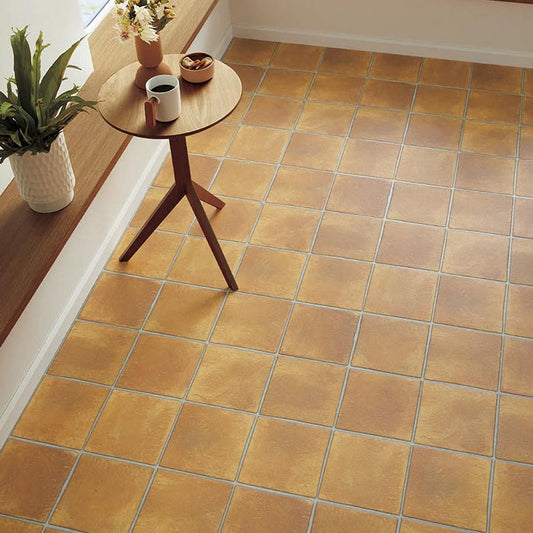 約91cm幅 土足OK ハードタイプ クッションフロア【91cm×10m巻 2本セット】 シンコール / タイル柄 S-1407