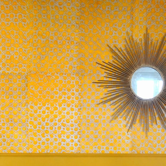 輸入壁紙 LE MONDE SAUVAGE de BEATRICE LAVAL ルモンドソヴァージュ / Jaune Jais PB197 C06 (12枚1セット)