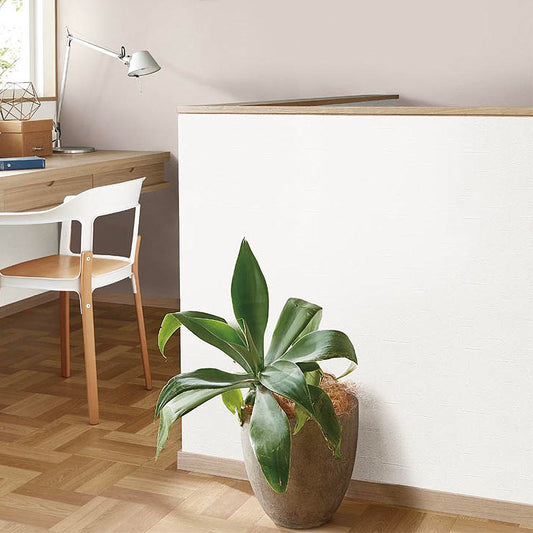 生のり付き【10mパック】お買い得 国産壁紙 クロス / シンコール / アイボリー SLP-315