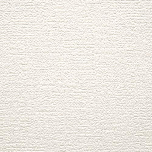 生のり付き【15mパック】お買い得 国産壁紙 クロス / シンコール / 白の織物調 SLP-336