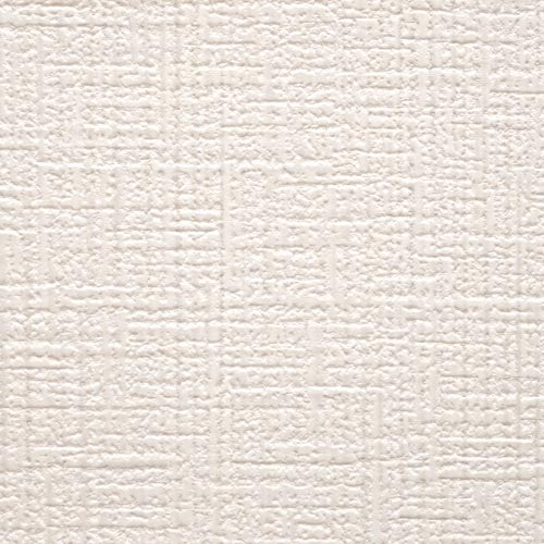 生のり付き【10mパック】お買い得 国産壁紙 クロス / シンコール / アイボリー SLP-338