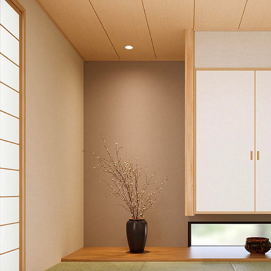 生のり付き【10m+施工道具セット】お買い得 国産壁紙 クロス / サンゲツ / ブラウン・グレージュ SP-9767