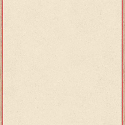 【サンプル】はがせる壁紙 のりなしタイプ SLOW TiME Go-han kids NST-GH11 ベージュ×レッド