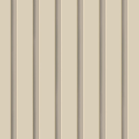 サンプル はがせる壁紙 のりなしタイプ SLOW TiME スラットウォール ニュアンスカラー NST-SNC03 チャイ