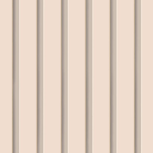 サンプル はがせる壁紙 のりなしタイプ SLOW TiME スラットウォール ニュアンスカラー NST-SNC06 ピンクベージュ