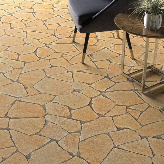 約91cm幅 土足OK ハードタイプ クッションフロア【90cm×10m巻 2本セット】 シンコール / 石目柄 SXG-1457