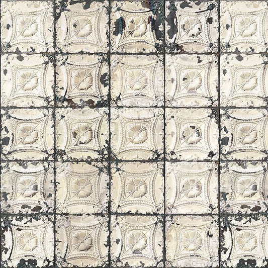 【切売】輸入壁紙 NLXL BROOKLYN TINS BY MERCI(Holland) TIN-01