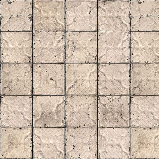 【切売】輸入壁紙 NLXL BROOKLYN TINS BY MERCI(Holland) TIN-03