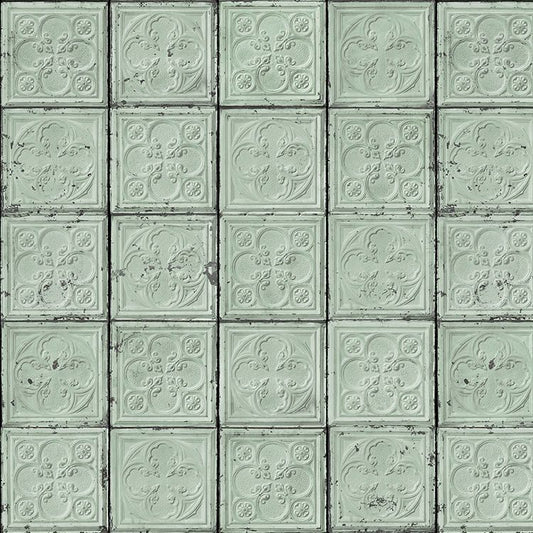 【切売】輸入壁紙 NLXL BROOKLYN TINS BY MERCI(Holland) TIN-05