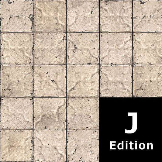 【切売】輸入壁紙 NLXL BROOKLYN TINS BY MERCI(Holland) TIN-J3