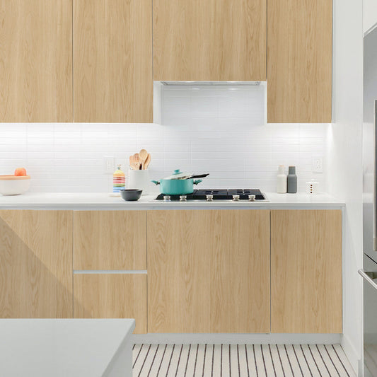 貼ってはがせる シール壁紙 「Hatte me! (ハッテミー)」 リメイクシート ウッド 板目 (65cm×2.6mサイズ) TMHB-02 / ハニーブラウン/Soft