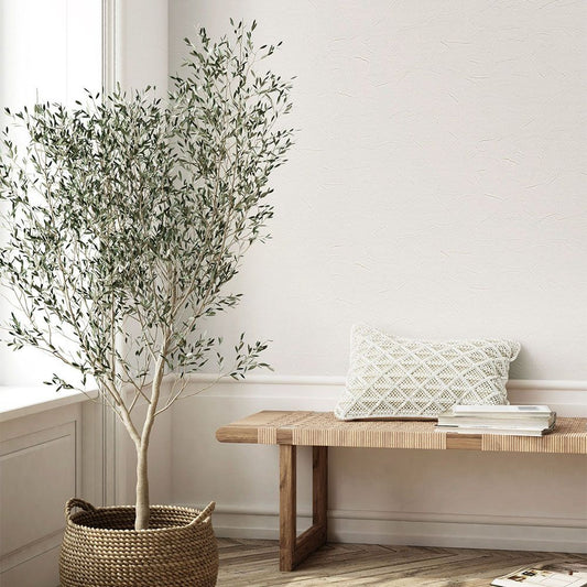 生のり付き【10mパック】お買い得 国産壁紙 クロス / 東リ / 白の塗り壁調 VS-2027