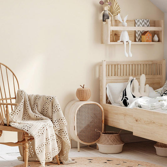 生のり付き【1m単位切り売り】お買い得 国産壁紙 クロス / 東リ / ベージュ VS-2032