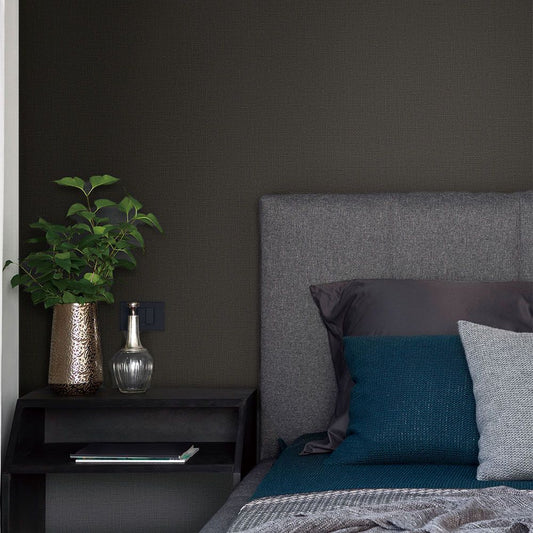 生のり付き【10mパック】お買い得 国産壁紙 クロス / 東リ / ブラック・グレー VS-2062