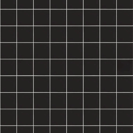 カラースクエアタイル/ブラック