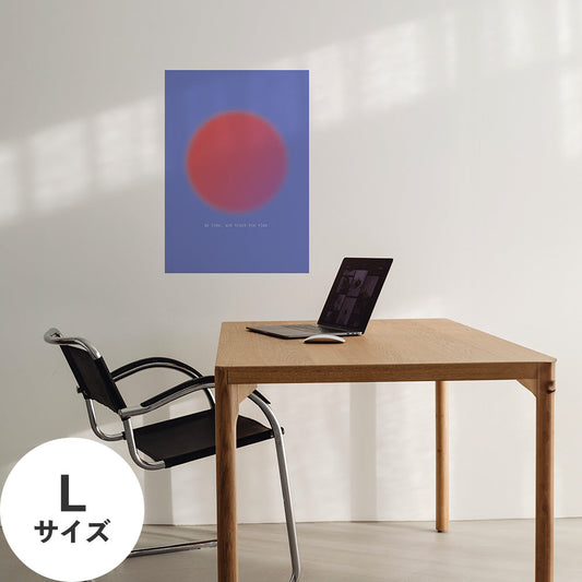 Hattan Art Poster ハッタンアートポスター WALLN Sunシリーズ 海に沈む夕日 / Lサイズ(64cm×90cm)