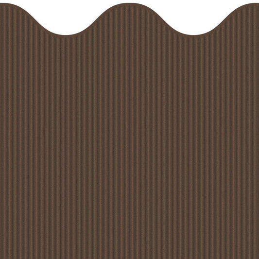 【サンプル】はがせる壁紙 シールタイプ ローワーウォールシート Lower wall sheet リブデニム ブラウン TWL-LWS05 WALLN