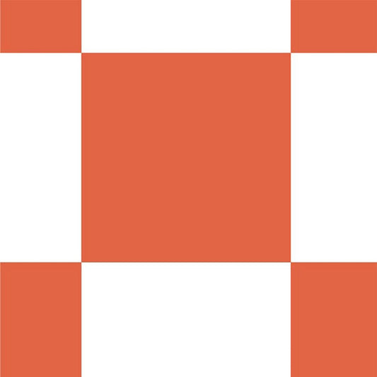 【サンプル】はがせる壁紙 のりなしタイプ What's poppin? チェッカー L レッド