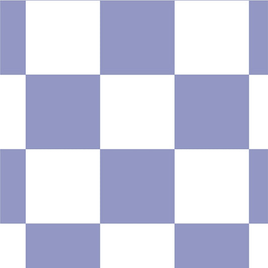 【サンプル】はがせる壁紙 のりなしタイプ What's poppin? チェッカー S アイリス