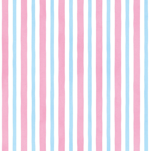 【サンプル】貼りやすいフリース壁紙 のりなしタイプ What's poppin? デイリーストライプ キャンディーブリーズ